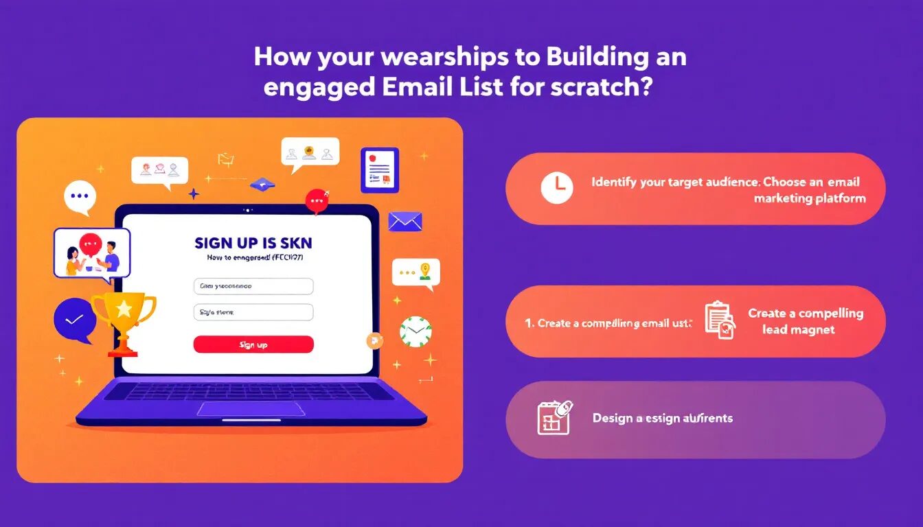 How to Build an Engaged Email List from Scratch: 8 Top Strategies