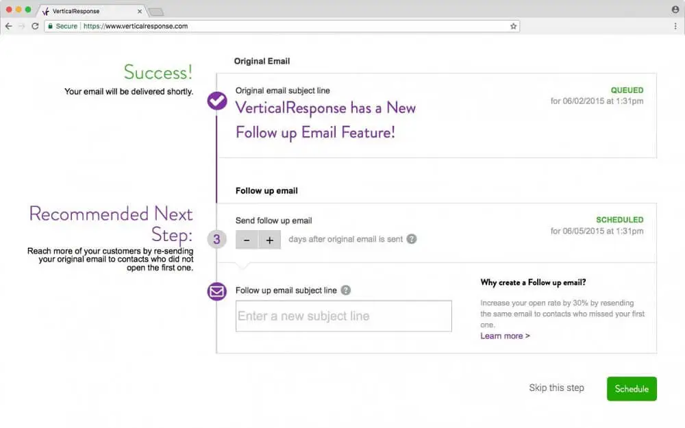 Set your email to send at the perfect time